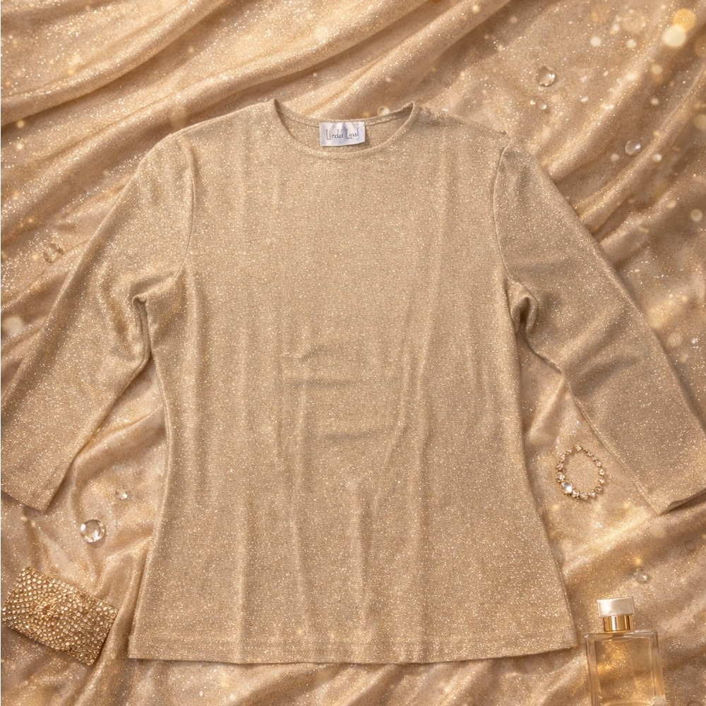 Linda Leal Gold Long Sleeve